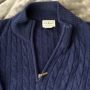 LLBean cashmere sweater